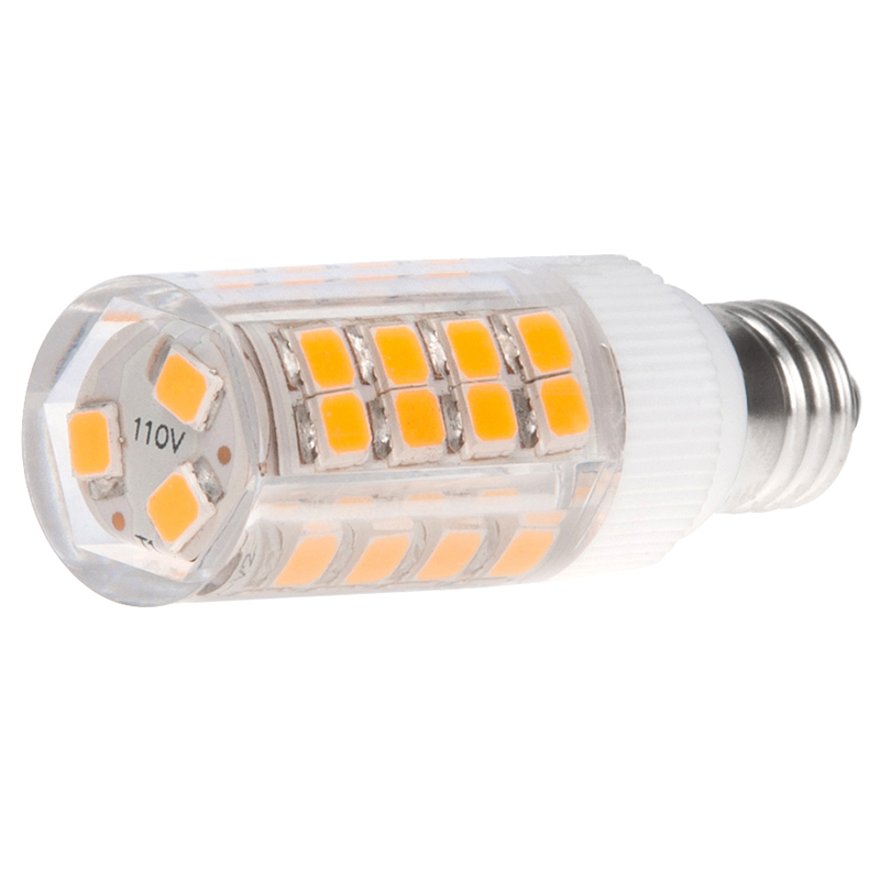 AC100-130V, Mini Candelabra E11 Base LED Bulb, 3.5 Watts, 35W Equivalent, 5-Pack AC100-130V, Mini Candelabra E11 Base LED Bulb, 3.5 Watts, 35W Equivalent, 5-Pack
